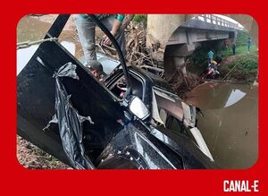 DIRECTOR DEL IPS CAYÓ A UN ARROYO DE PARAGUARÍ