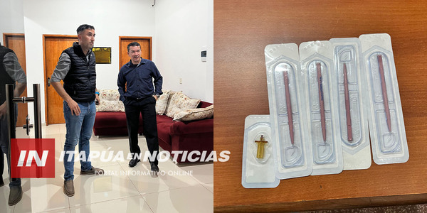 GOBERNACIÓN DE ITAPÚA ENTREGÓ INSUMOS Y VERIFICÓ OBRAS DEL ÁMBITO DE LA SALUD - Itapúa Noticias