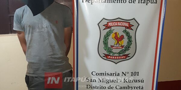 LOS VECINOS REDUJERON A LUIS’’TAROVA’’ EN CAMBYRETÁ - Itapúa Noticias