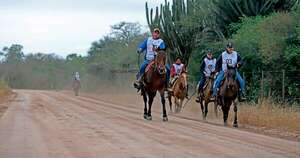 La Nación / Arranca la Marcha Criolla en el Chaco paraguayo - OJO Galería