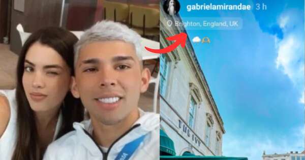 La Nación / La nueva novia de Julio Enciso ya se encuentra instalada en Inglaterra