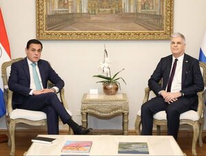 Ostfield tras reunión con canciller: “Reiteré que cualquier empresa que ayude a Horacio Cartes, corre el riesgo de ser sancionada” · Radio Monumental 1080 AM