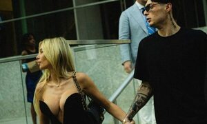¡”Peso Pluma” blanqueó su noviazgo con una modelo!