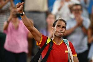 Rafa Nadal dijo adiós al tenis olímpico de París - Polideportivo - ABC Color