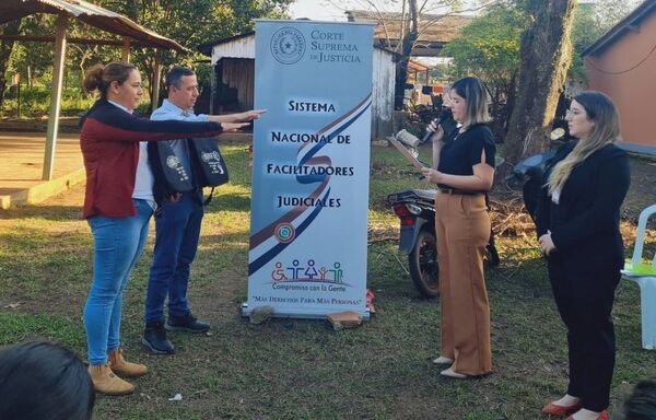 Designan nuevos facilitadores judiciales en Circunscripción de Caaguazú