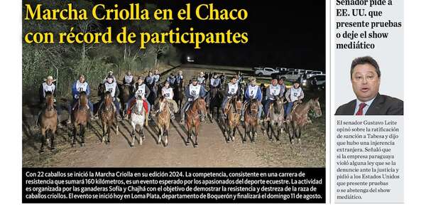 La Nación / LN PM: edición del 8 de agosto