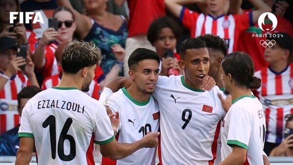 Marruecos golea a Egipto por el bronce en fútbol masculino