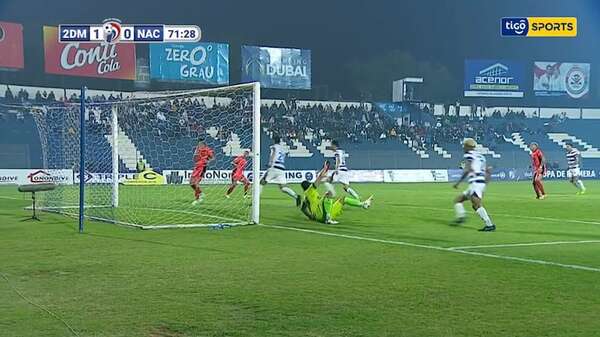 Vídeo: La insólita jugada que impidió el empate de Nacional - Nacional - ABC Color