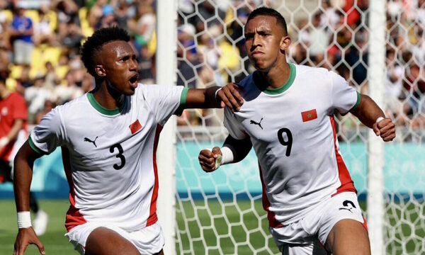 Marruecos aplastó a Egipto y se queda con el bronce del fútbol masculino