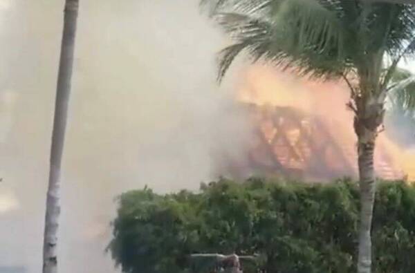 Se incendia una mansión de Marc Antonhy donde estuvo de vacaciones con Nadia