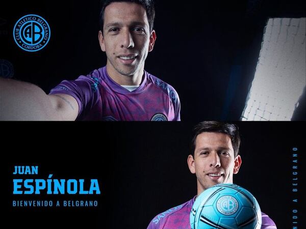 Belgrano de Córdoba anunció al ex Olimpia, Juan Espínola - Selección Paraguaya - ABC Color