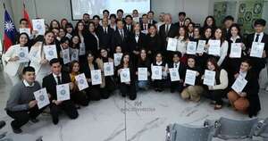La Nación / Taiwán entregó becas a alumnos paraguayos