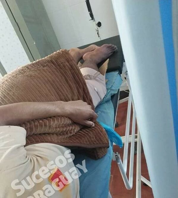 Atyrá: Poli herido tras dispararse por accidente con su propia arma