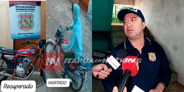  INJERTAN CHASIS Y PATENTES A MOTOCICLETAS HURTADAS PARA VOLVER A VENDERLAS  - Itapúa Noticias