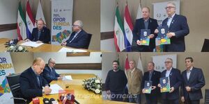 GOBERNADORES DE ITAPÚA Y MISIONES FIRMAN CONVENIO DE COOPERACIÓN  - Itapúa Noticias