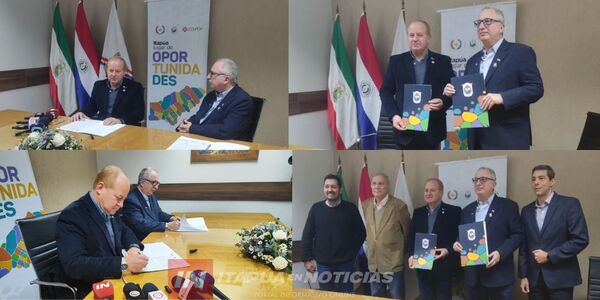 GOBERNADORES DE ITAPÚA Y MISIONES FIRMAN CONVENIO DE COOPERACIÓN - Itapúa Noticias