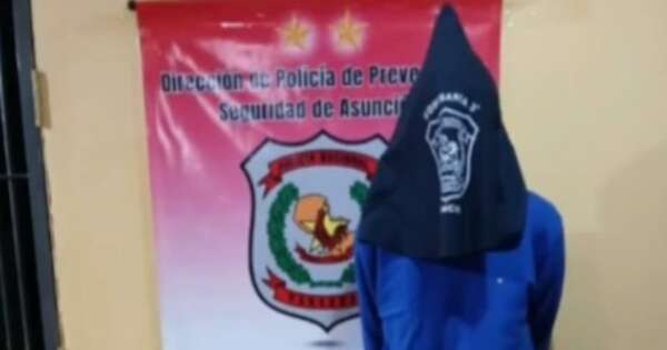 La Nación / Detienen a hombre que arrastraba un compresor de aire presuntamente robado