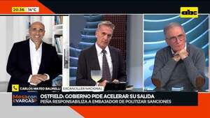 Video: esto dice un excanciller nacional sobre el pedido del Gobierno a EEUU de acelerar la salida de Otsfield - Mesa de Periodistas - ABC Color