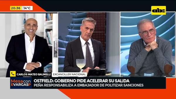 Video: esto dice un excanciller nacional sobre el pedido del Gobierno a EEUU de acelerar la salida de Otsfield - Mesa de Periodistas - ABC Color