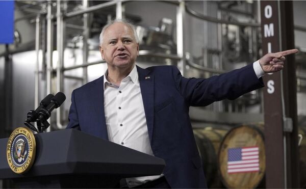 Veteranos refutan las afirmaciones del vice de Kamala Harris: nunca entró en combate
