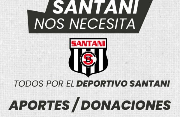 Versus / Santaní apela al apoyo de su gente para mantenerse a flote