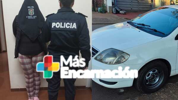 Insólito: Llorando, mujer armada pidió ayuda y robó un automóvil en Encarnación