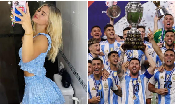 ¡Pillaron que Luana Alonso empezó a seguir a dos peloteros campeones del mundo!
