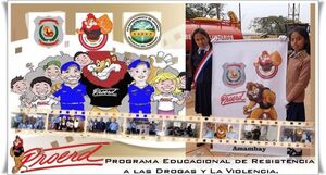 Lanzamiento del PROERD de lucha contra las drogas fue pospuesto por mal clima