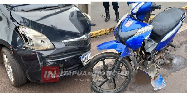 MUJER RESULTÓ CON LESIONES TRAS ACCIDENTE EN ENCARNACIÓN - Itapúa Noticias