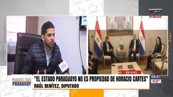 "El Estado paraguayo no es propiedad de Cartes", dice diputado - Noticias Paraguay