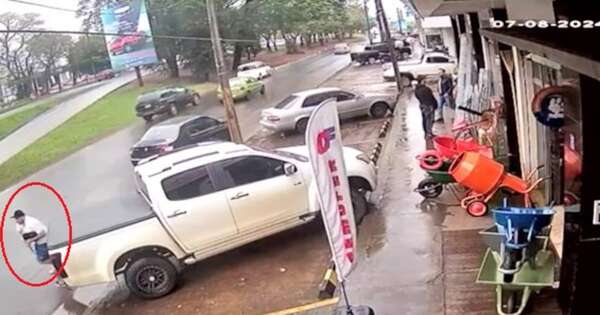 Diario HOY | Gracias a inhibidor de señal, roban más de G. 20 millones de una camioneta