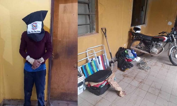 Aprehenden a un hombre y recuperan objetos hurtados en Coronel Oviedo – Prensa 5