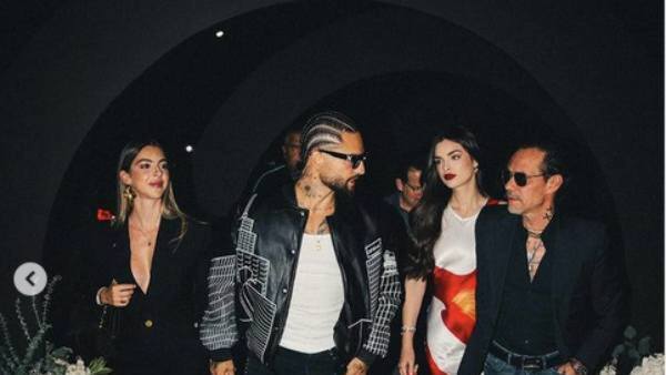 Llamativa miradita de Nadia a Maluma y dicen que hay ndaje atracción