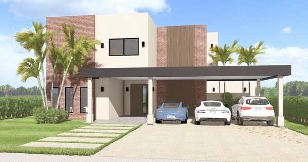 Casa propia en la seguridad de un paraíso