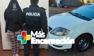 Llorando, mujer armada pidió ayuda y robó un auto en Encarnación
