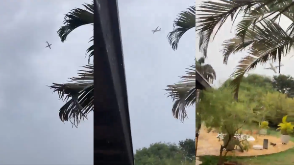Avión con 62 personas a bordo se estrella en Brasil