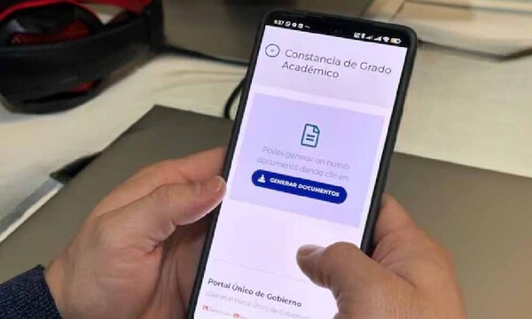 Constancia de Grado Académico puede gestionarse a través del Portal Paraguay – Prensa 5