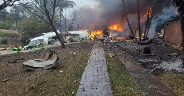 Diario HOY | Brasil: cayó en un avión con más de 60 personas a bordo