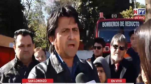 Acusan al intendente de San Lorenzo de intentar construir una subseccional colorada en terreno de bomberos - Noticias Paraguay