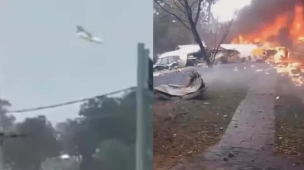 Avión con 62 tripulantes a bordo se estrelló en São Paulo - Unicanal