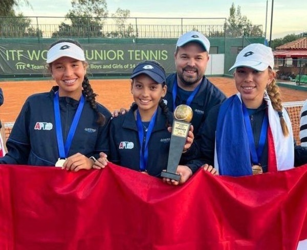 Tenistas paraguayas con destacada actuación en mundial U14 - ADN Digital