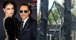 La Nación / ¡Así quedó la mansión de Marc y Nadia tras el incendio!