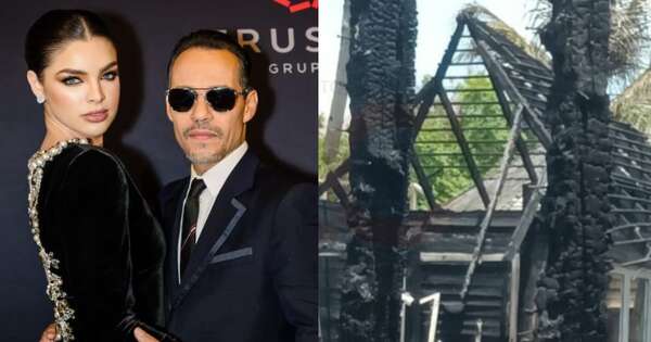 La Nación / ¡Así quedó la mansión de Marc y Nadia tras el incendio!