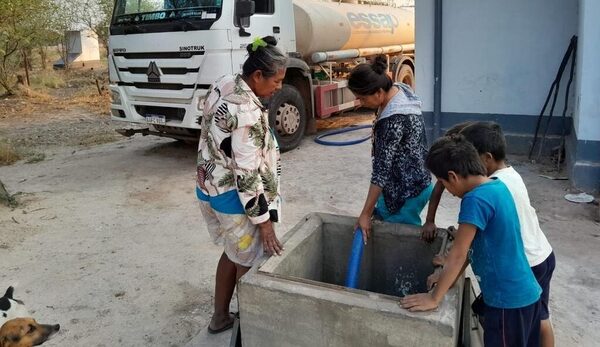Unos 2.200.000 litros de agua llegaron al Chaco mediante operativo «Y Jeroja II»