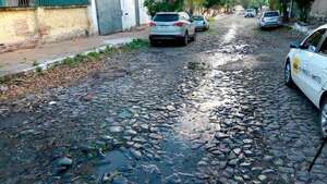 Asunción: vecinos esperan arreglo de calle hace casi un año - Nacionales - ABC Color