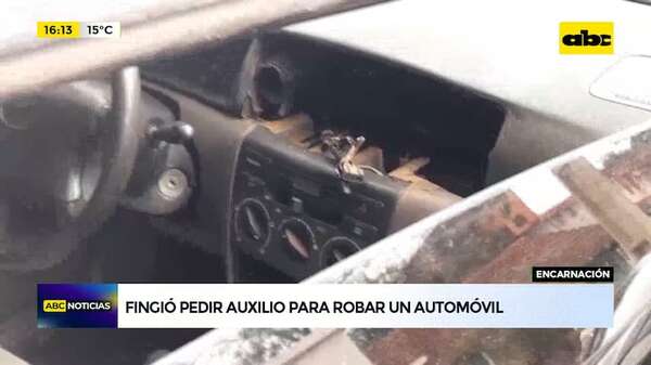 Video: intentó auxiliar a una mujer en la madrugada y terminó asaltado - ABC Noticias - ABC Color