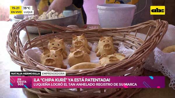 ¡La “Chipa Kuré” ya está patentada!: luqueña logró el tan anhelado registro de su marca - Ensiestados - ABC Color