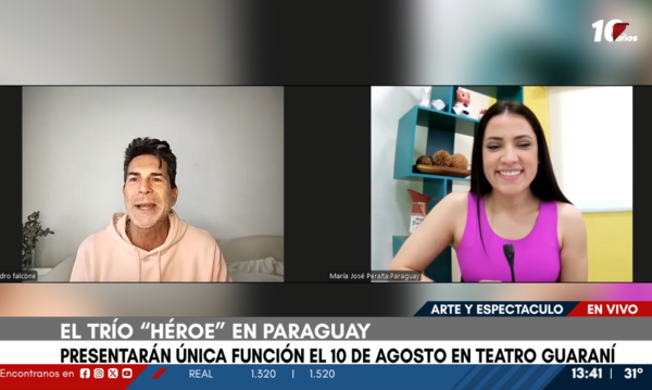 Trío “Héroe”, por primera vez en Paraguay - Unicanal
