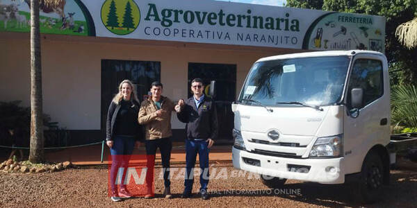 COOP. NARANJITO REFUERZA SU PARQUE VIAL INCORPORANDO NUEVOS RODADOS - Itapúa Noticias