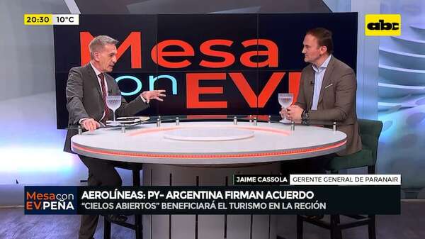 Video: Paraguay firmó un acuerdo que habilita a aerolíneas locales operar con vuelos internos en Argentina - Mesa de Periodistas - ABC Color